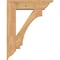 Ekena Millwork Imperial Traditional Smooth Bracket w/ Offset Brace, Western Red Cedar, 7 1/2"W x 28"D x 36"H BKT0806X28X36IMP01SWR - alternate 3